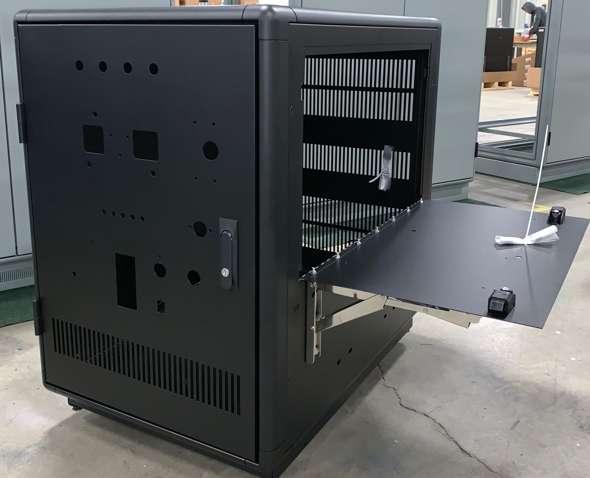 Custom Military Mobility Solutions — rugged field-deployable racks