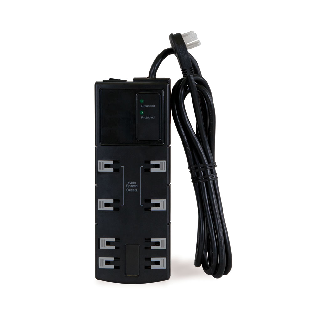 1918-1-000-08  – 11″  8 Outlet Power Strip Image