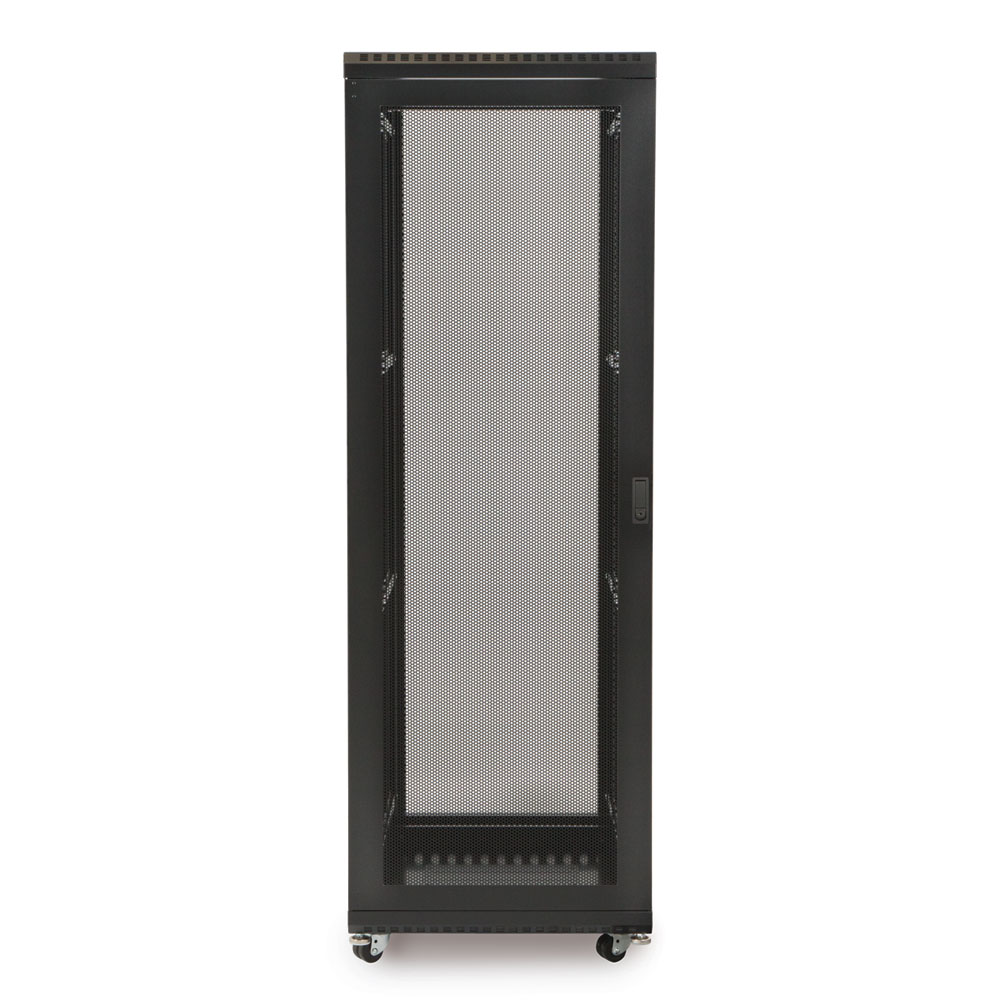 3100-3-001-37  – 37U 36″ Usable Depth LINIER® Server Rack Cabinet – Glass/Vented Doors Image