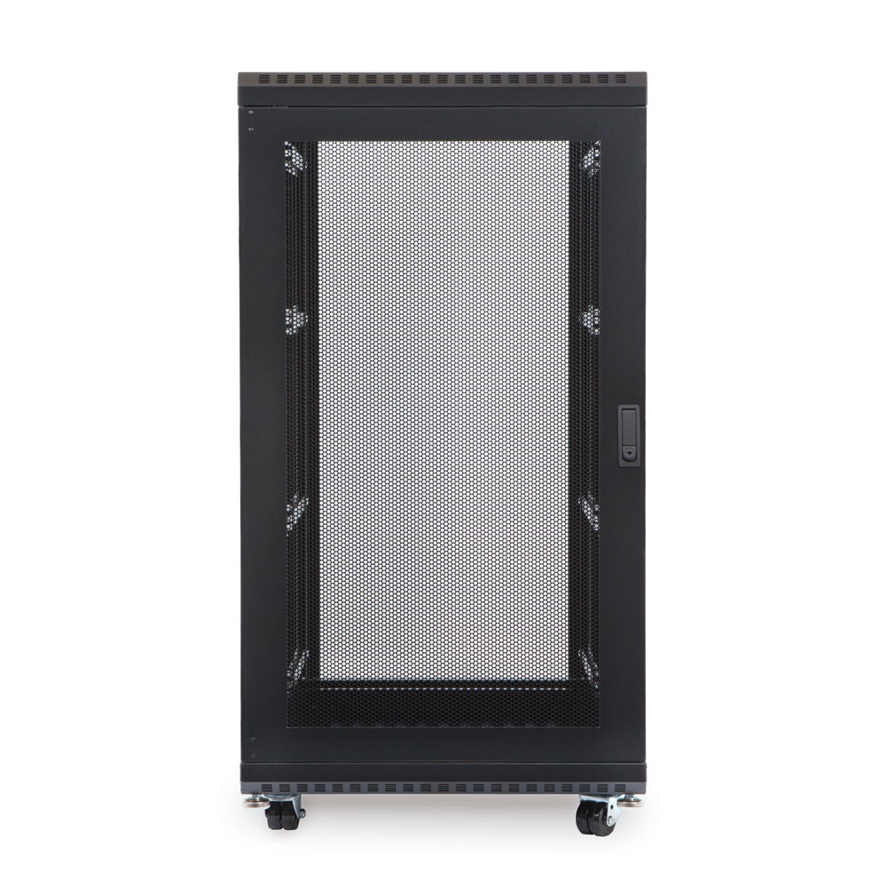 3106-3-024-22  – 22U 24″ Usable Depth LINIER® Server Rack Cabinet – Solid/Vented Doors Image