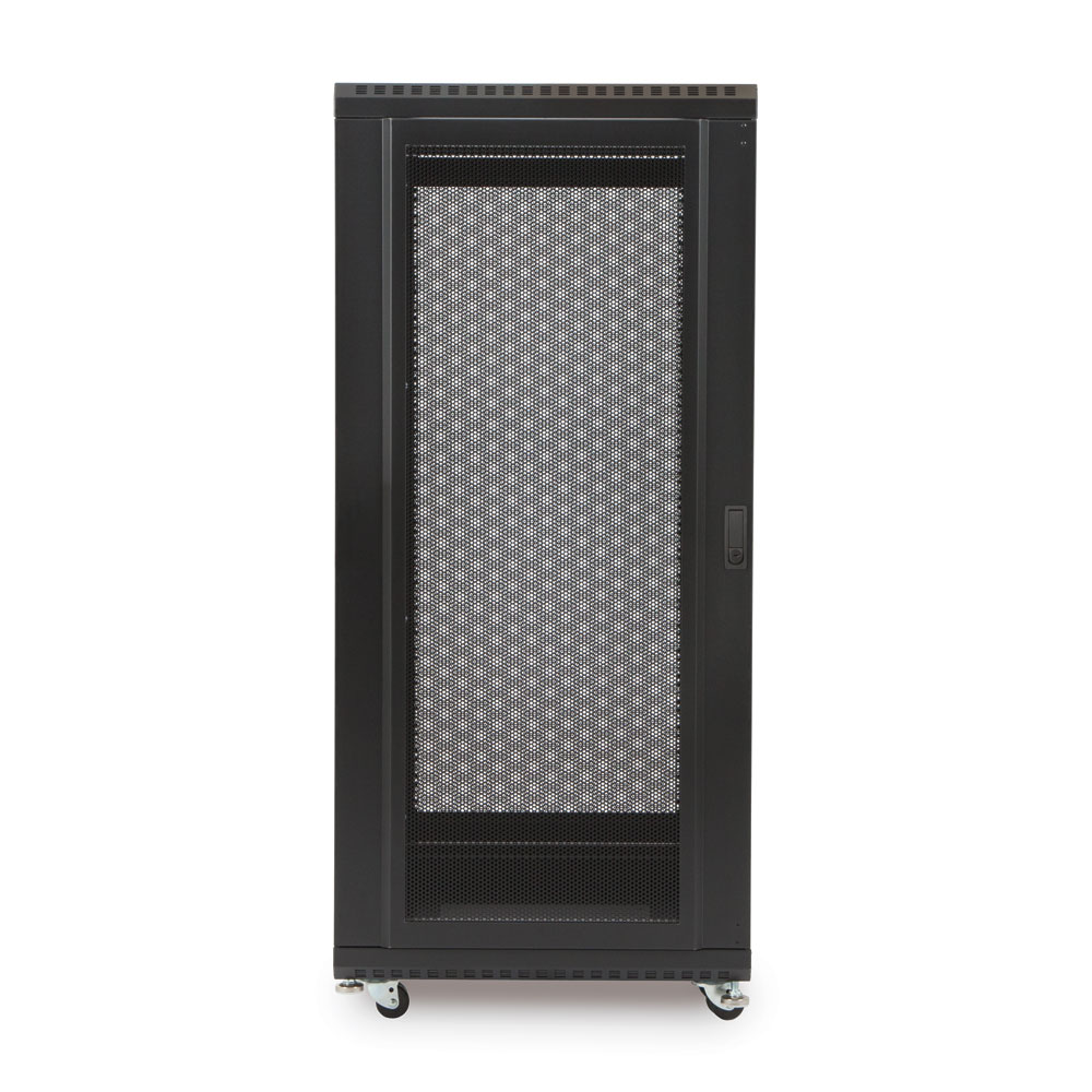 3106-3-024-27  – 27U 24″ Usable Depth LINIER® Server Rack Cabinet – Solid/Vented Doors Image