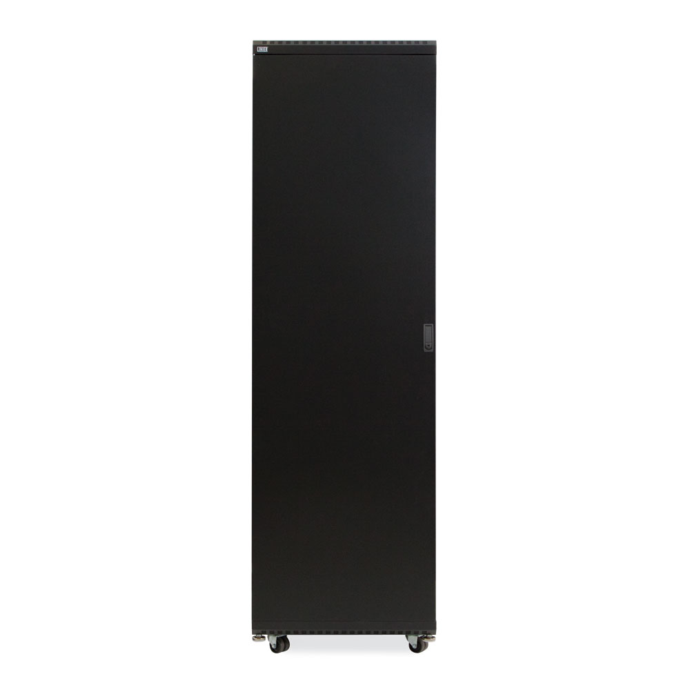3108-3-024-42  – 42U 24″ Usable Depth LINIER® Server Rack Cabinet – Solid/Solid Doors Image