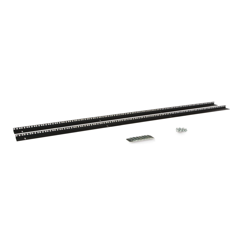 3160-3-001-37  – 37U LINIER® Server Rack Cabinet Vertical Rail Kit – Cage Nut Image