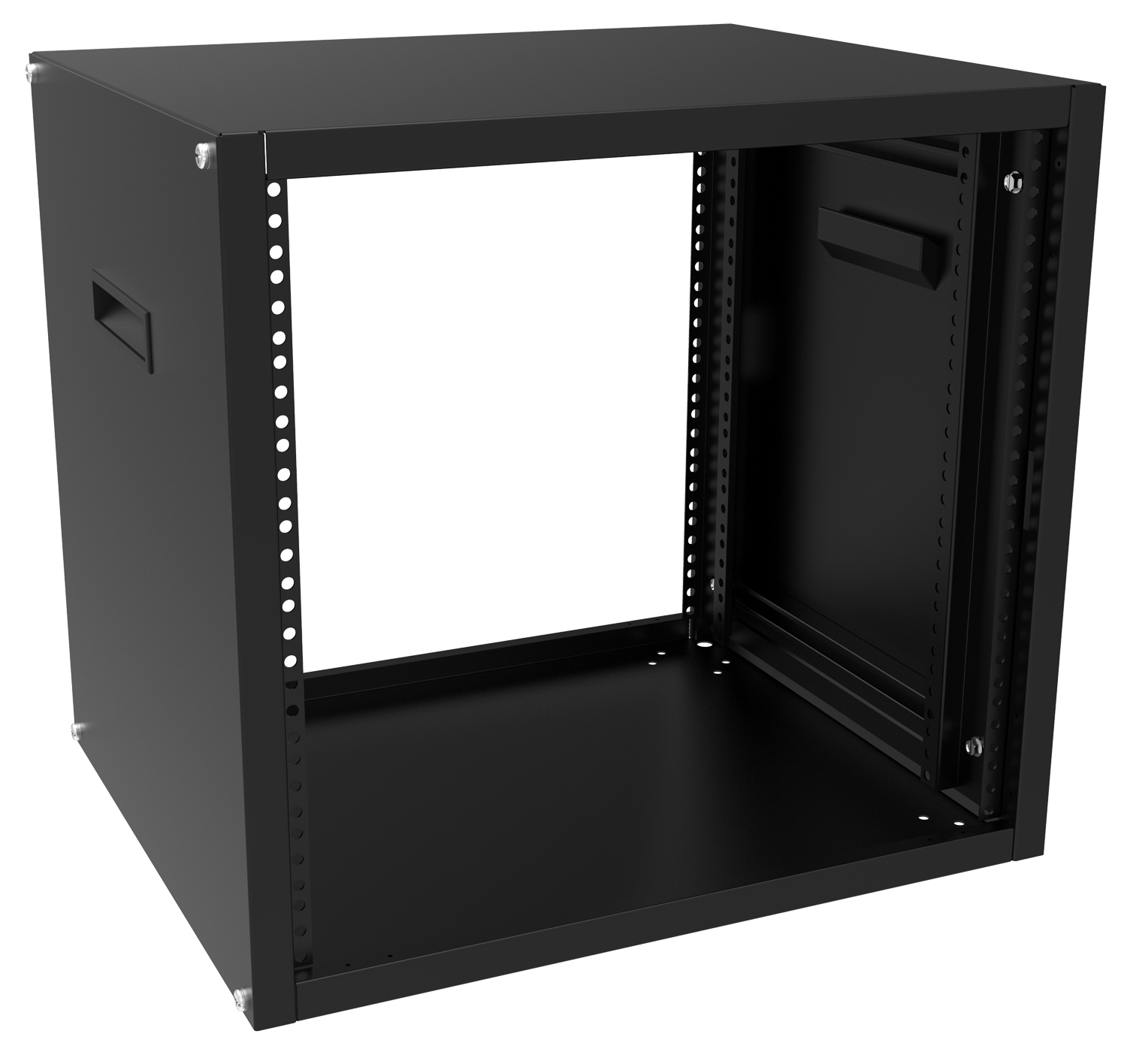 RCHS1901017BK1 – 6U 16.25″D Usable Desktop Cabinet Solid Side Panels Image