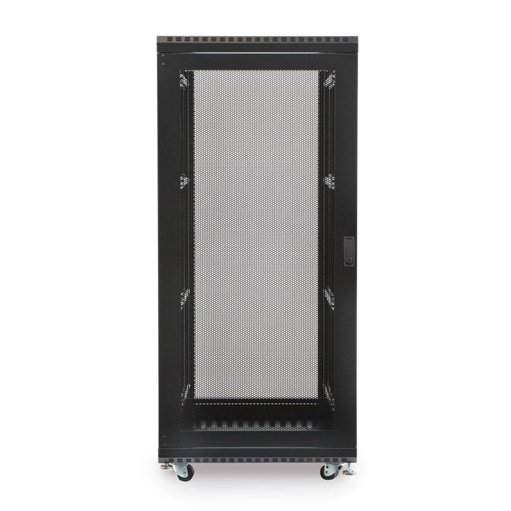 3100-3-001-27  – 27U 36″ Usable Depth LINIER® Server Rack Cabinet – Glass/Vented Doors Image