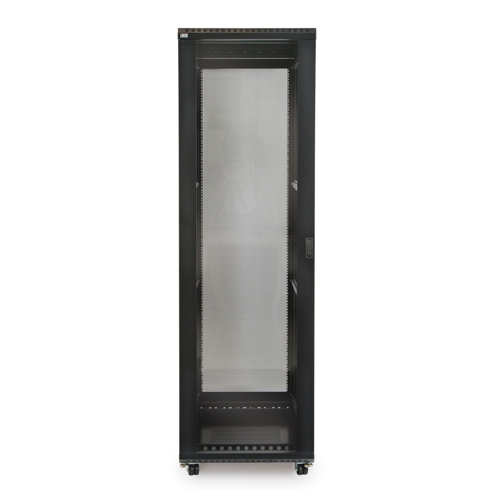 3100-3-001-42  – 42U 36″ Usable Depth LINIER® Server Rack Cabinet – Glass/Vented Doors Image