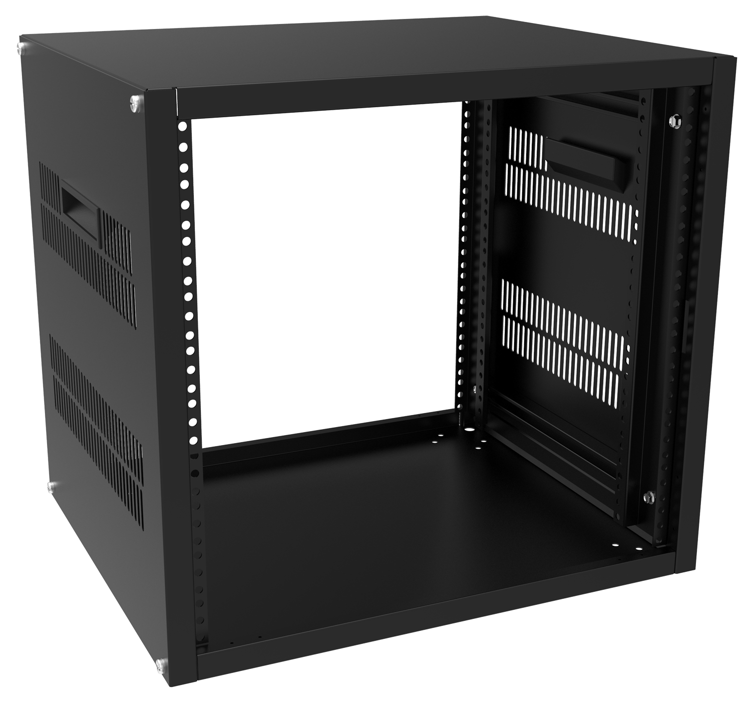 RCHV1900817BK1 – 5U 16.25″D Usable Desktop Cabinet Vented Side Panels Image
